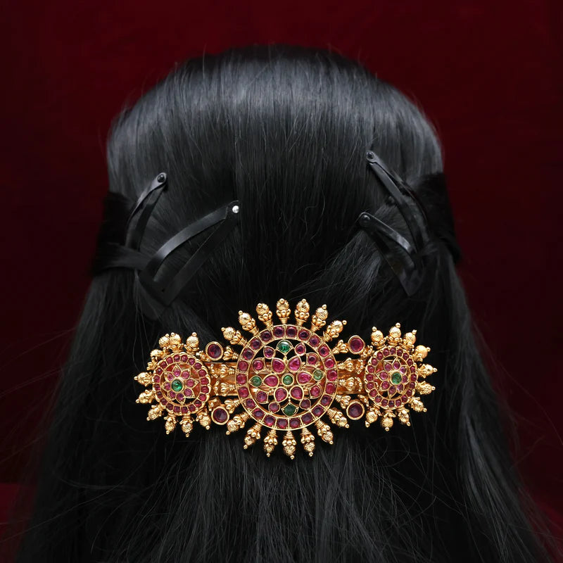 Premium Nagas Kemp Flower Chakris Southlook Barrette Hair Clip