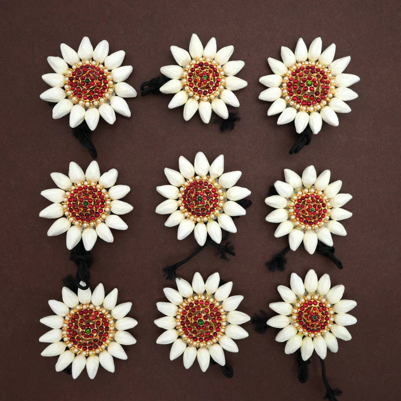 Real Look Jasmine Kemp Round Set of 9 Traditional Jada Billais